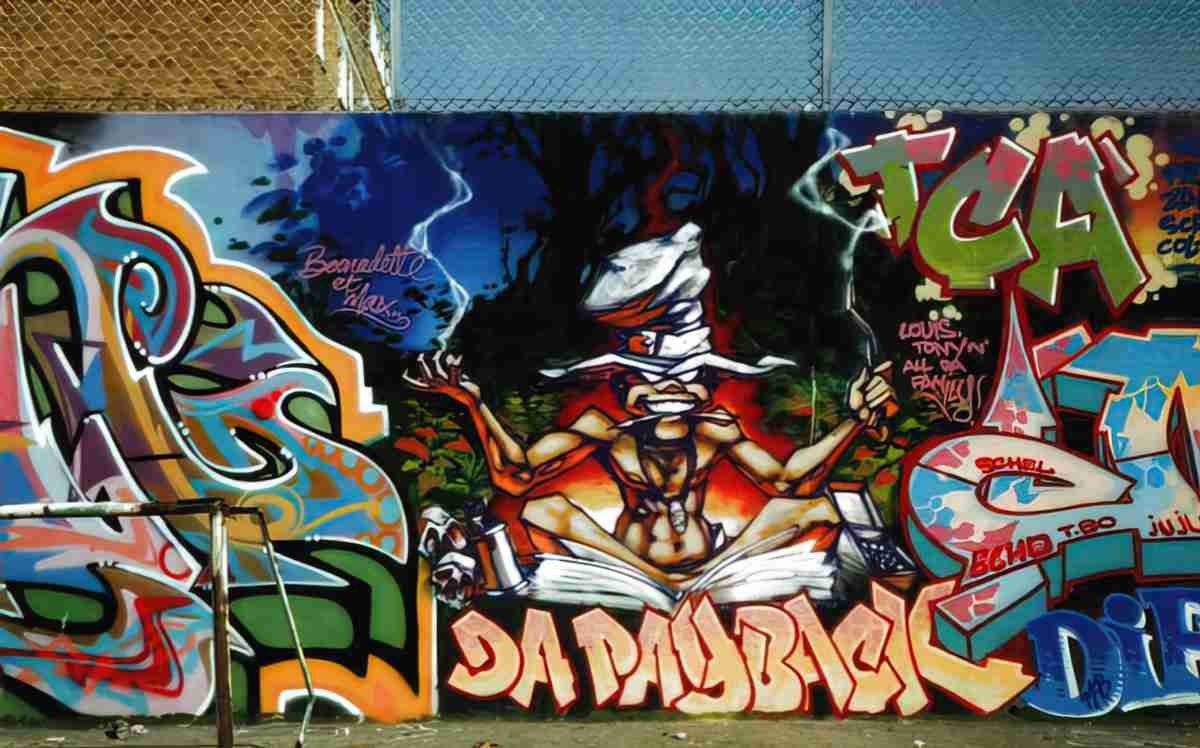 Street Art 2541 2522 GRAFFITI A4 Photo Print
