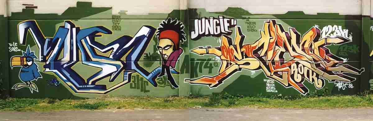 Street Art 2559 2540 GRAFFITI A4 Photo Print