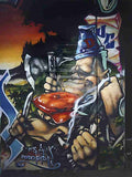 Street Art 2561 2542 GRAFFITI A4 Photo Print