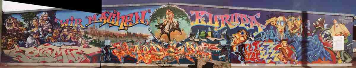 Street Art 2569 2550 GRAFFITI A4 Photo Print