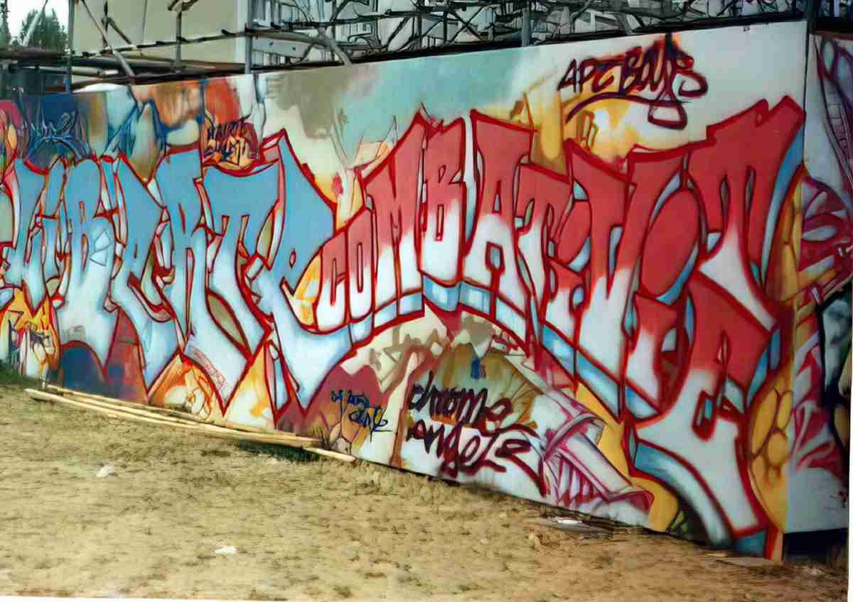 Street Art 2573 2554 GRAFFITI A4 Photo Print