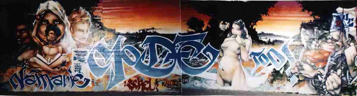 Street Art 2576 2557 GRAFFITI A4 Photo Print