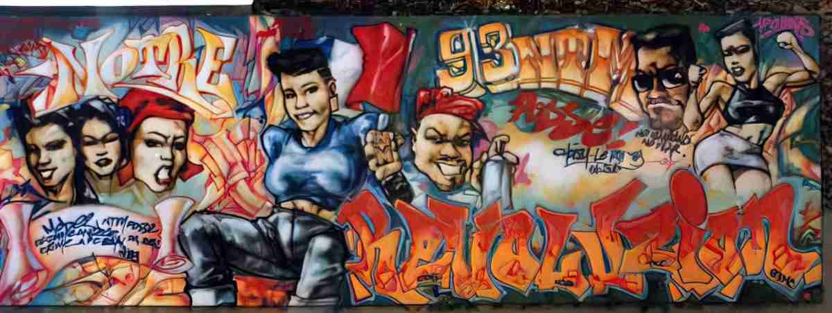 Street Art 2579 2560 GRAFFITI A4 Photo Print