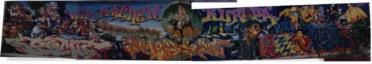 Street Art 2581 2562 GRAFFITI A4 Photo Print