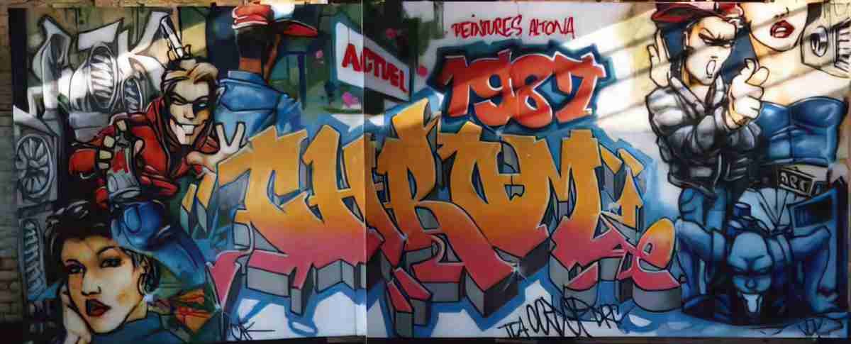 Street Art 2594 2575 GRAFFITI A4 Photo Print
