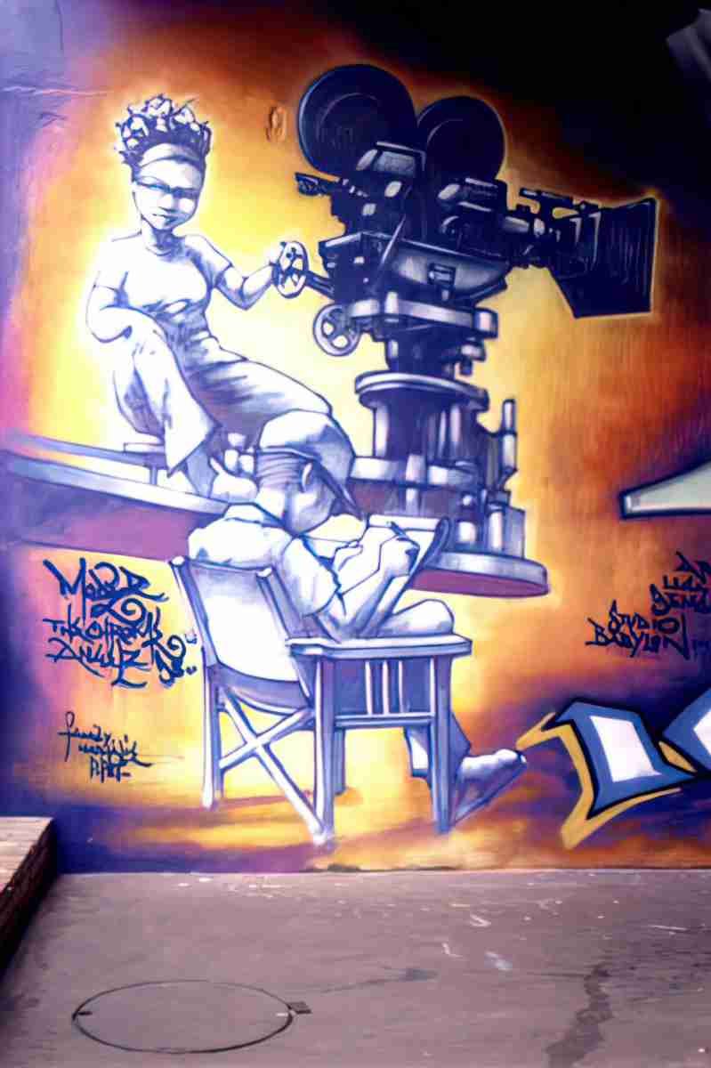 Street Art 2597 2578 GRAFFITI A4 Photo Print