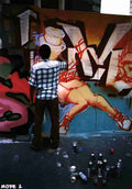 Street Art 2602 2583 GRAFFITI A4 Photo Print