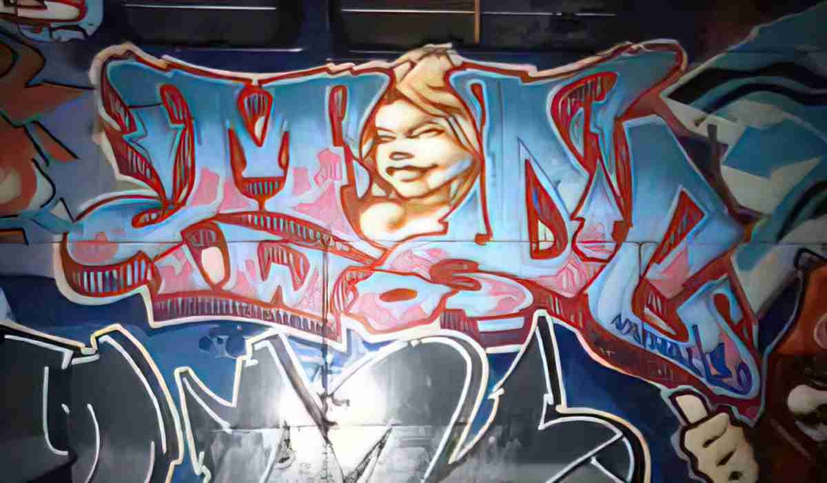 Street Art 2612 2593 GRAFFITI A4 Photo Print