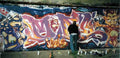 Street Art 2614 2595 GRAFFITI A4 Photo Print