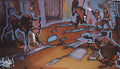 Street Art 2617 2598 GRAFFITI A4 Photo Print
