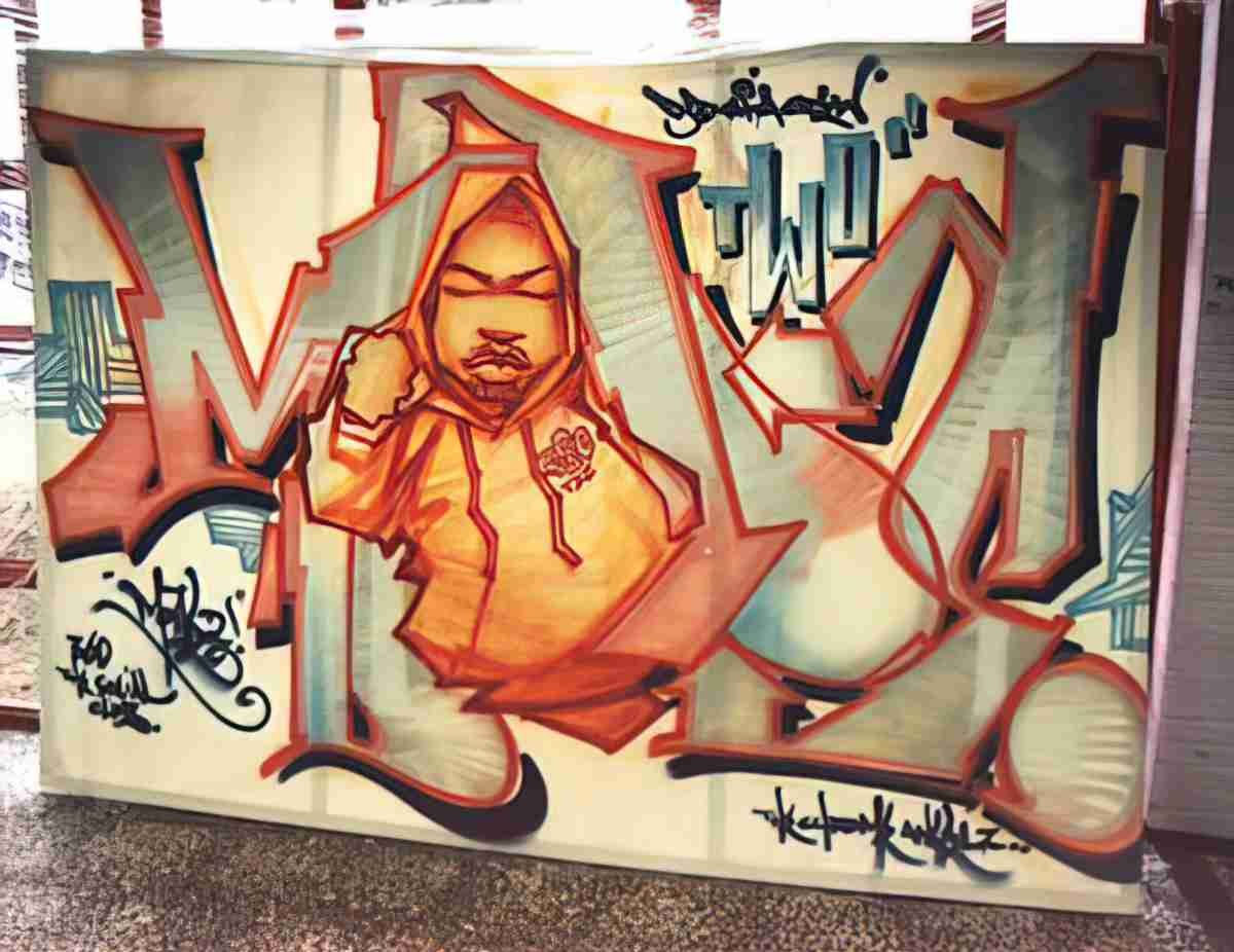 Street Art 2620 2601 GRAFFITI A4 Photo Print