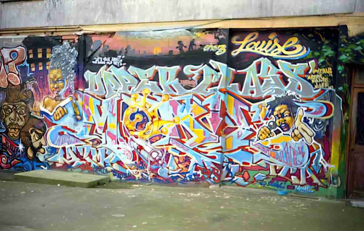 Street Art 2622 2603 GRAFFITI A4 Photo Print