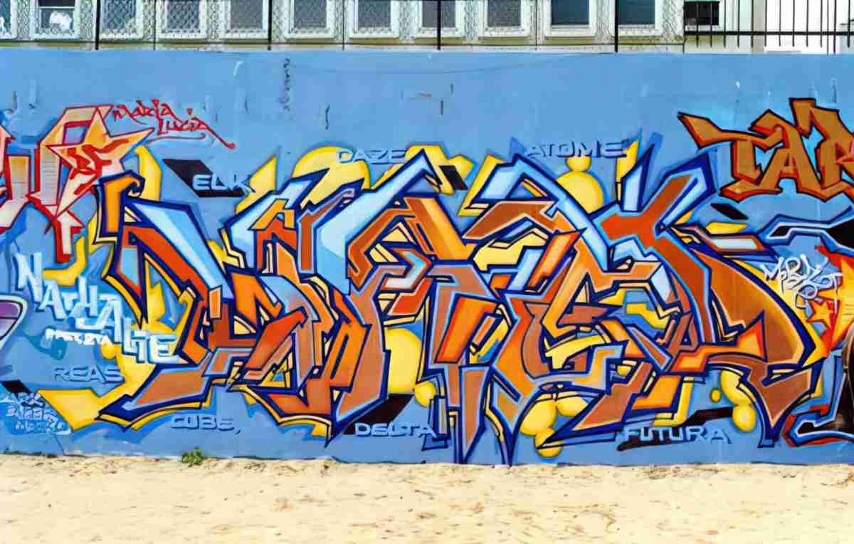 Street Art 2623 2604 GRAFFITI A4 Photo Print