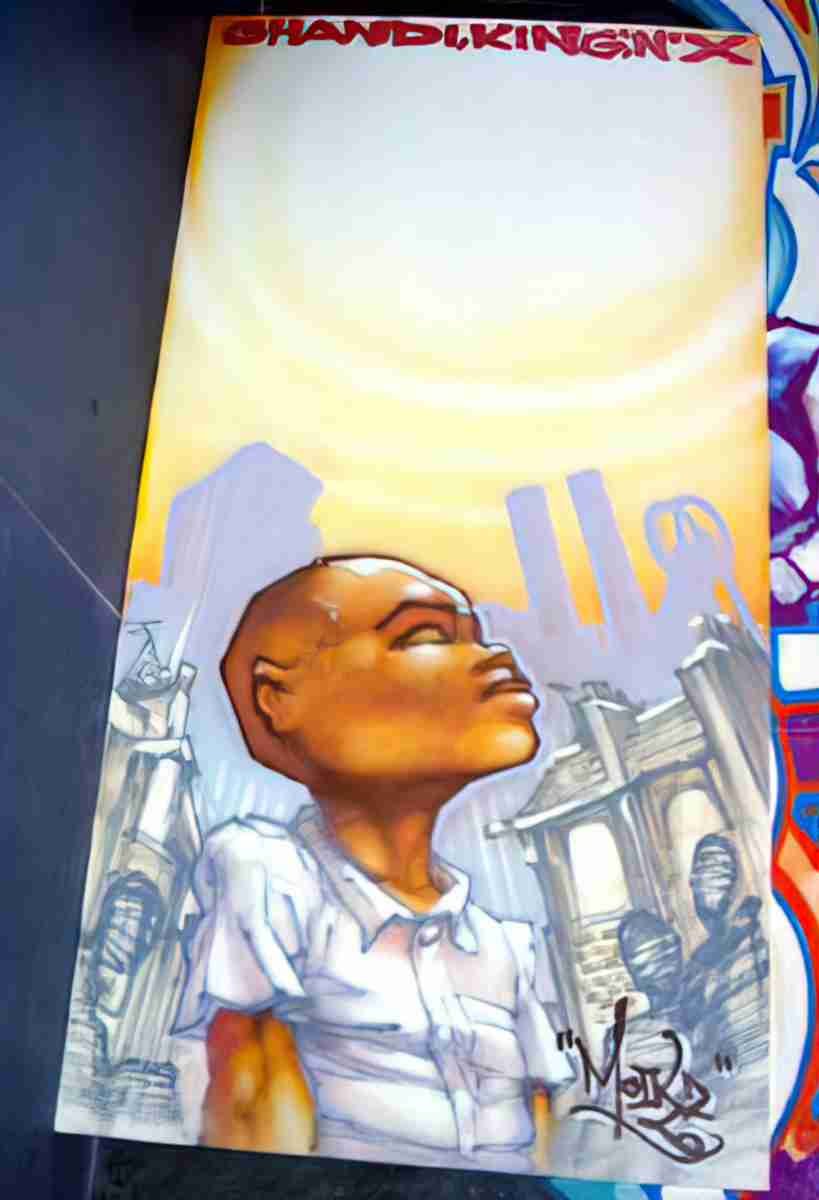 Street Art 2637 2618 GRAFFITI A4 Photo Print