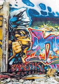 Street Art 2644 2625 GRAFFITI A4 Photo Print