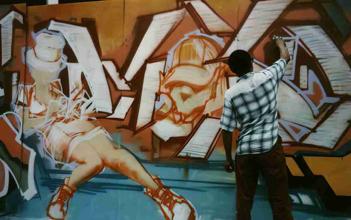 Street Art 2651 2632 GRAFFITI A4 Photo Print