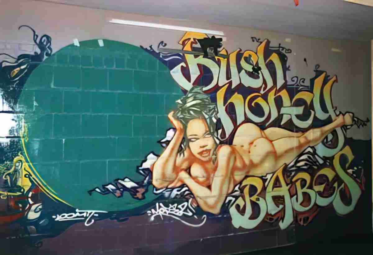 Street Art 2665 2646 GRAFFITI A4 Photo Print