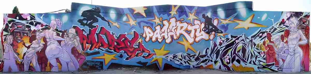 Street Art 2671 2652 GRAFFITI A4 Photo Print