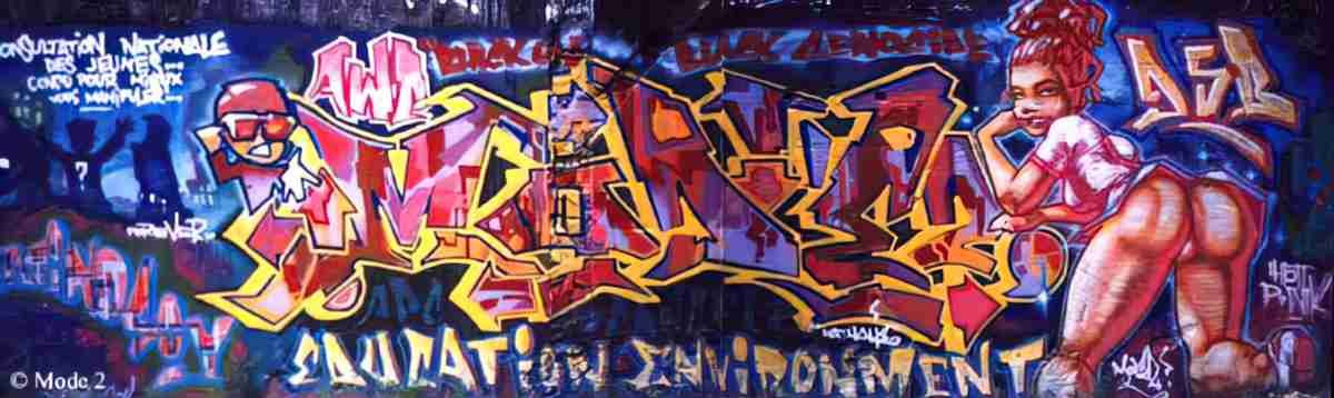 Street Art 2679 2660 GRAFFITI A4 Photo Print