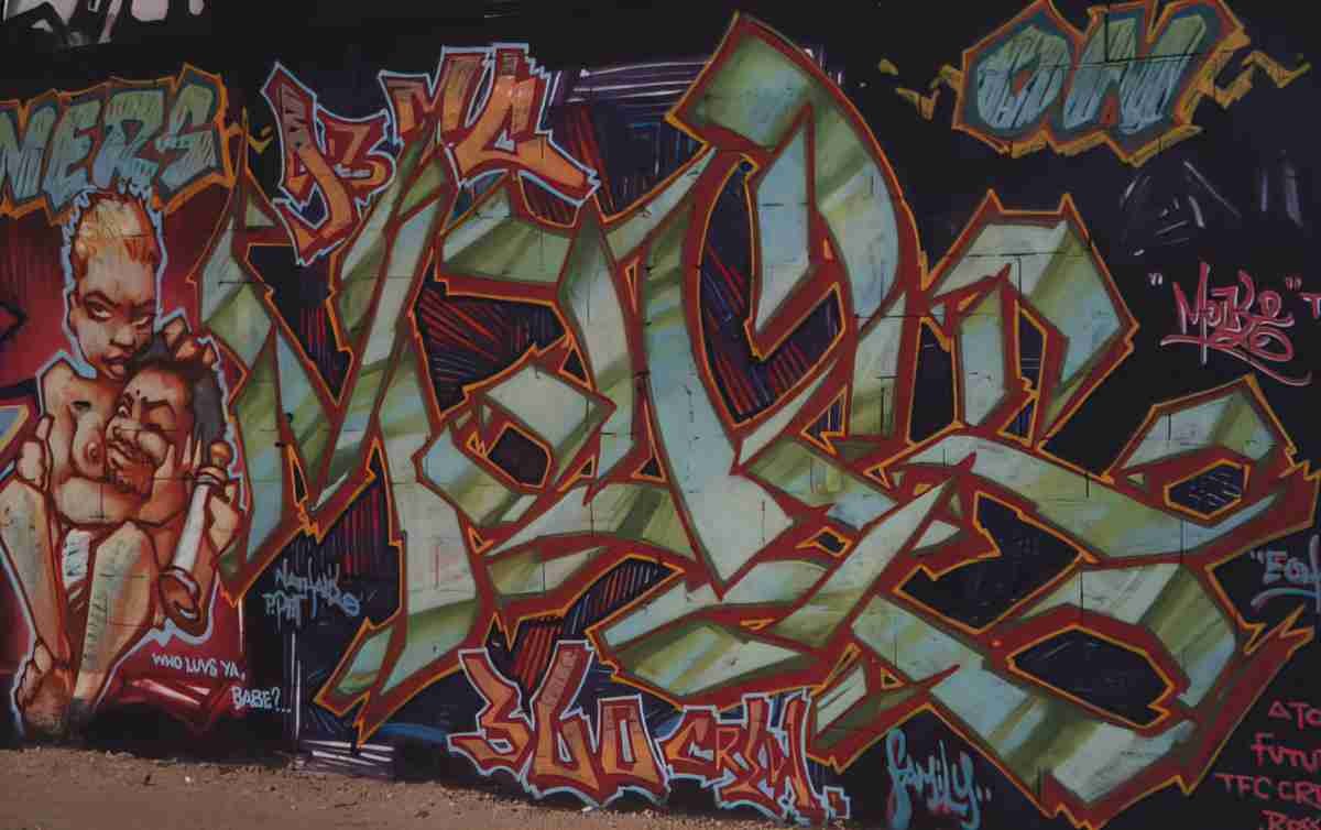 Street Art 2681 2662 GRAFFITI A4 Photo Print