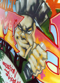 Street Art 2686 2667 GRAFFITI A4 Photo Print