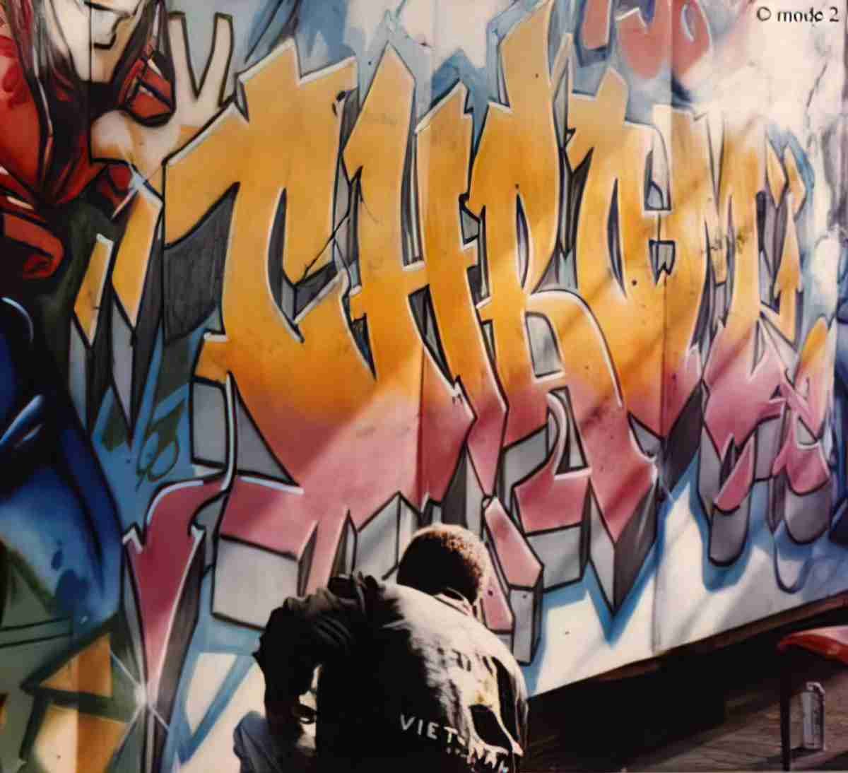 Street Art 2691 2672 GRAFFITI A4 Photo Print