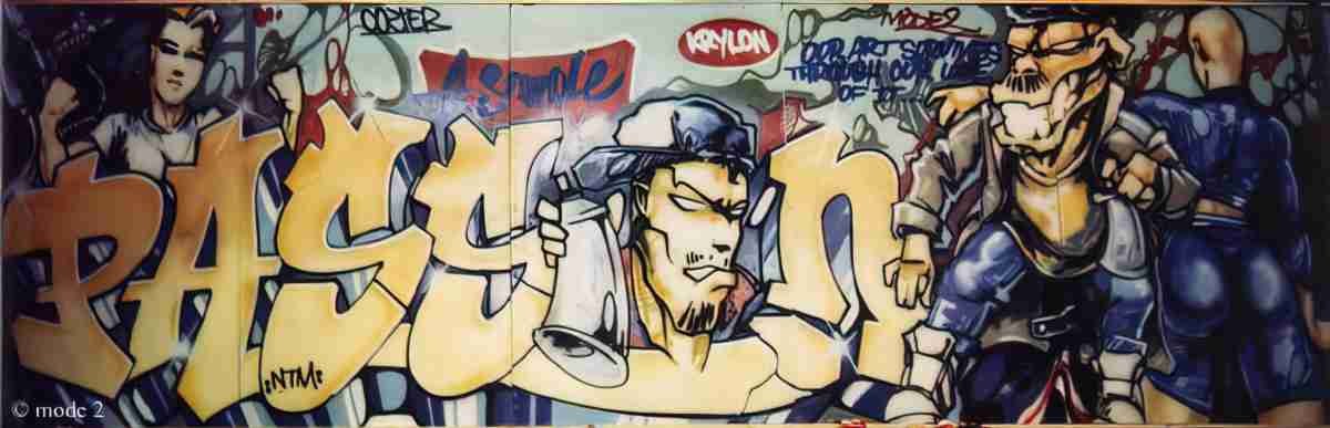 Street Art 2692 2673 GRAFFITI A4 Photo Print