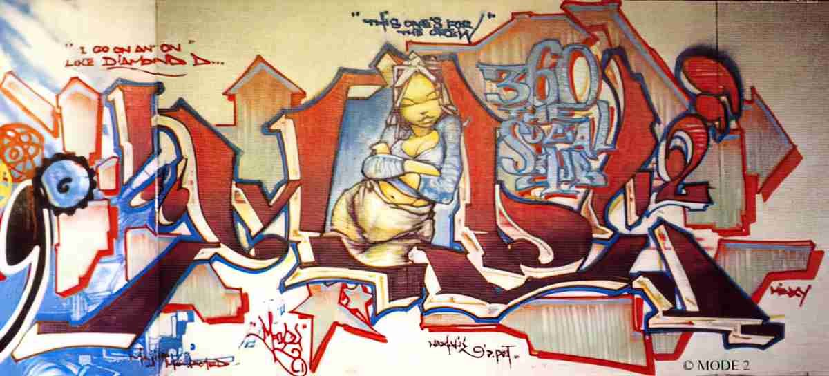 Street Art 2694 2675 GRAFFITI A4 Photo Print