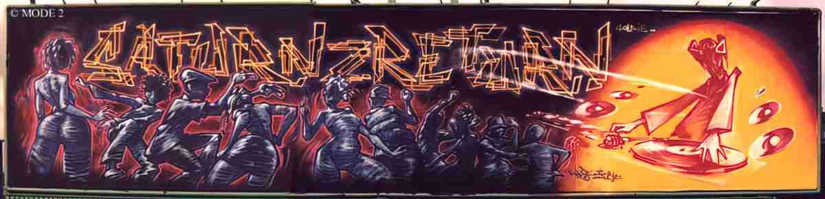 Street Art 2695 2676 GRAFFITI A4 Photo Print