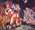 Street Art 2699 2680 GRAFFITI A4 Photo Print