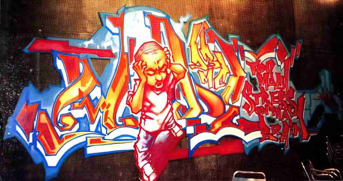 Street Art 2704 2685 GRAFFITI A4 Photo Print