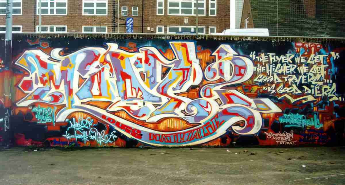 Street Art 2706 2687 GRAFFITI A4 Photo Print