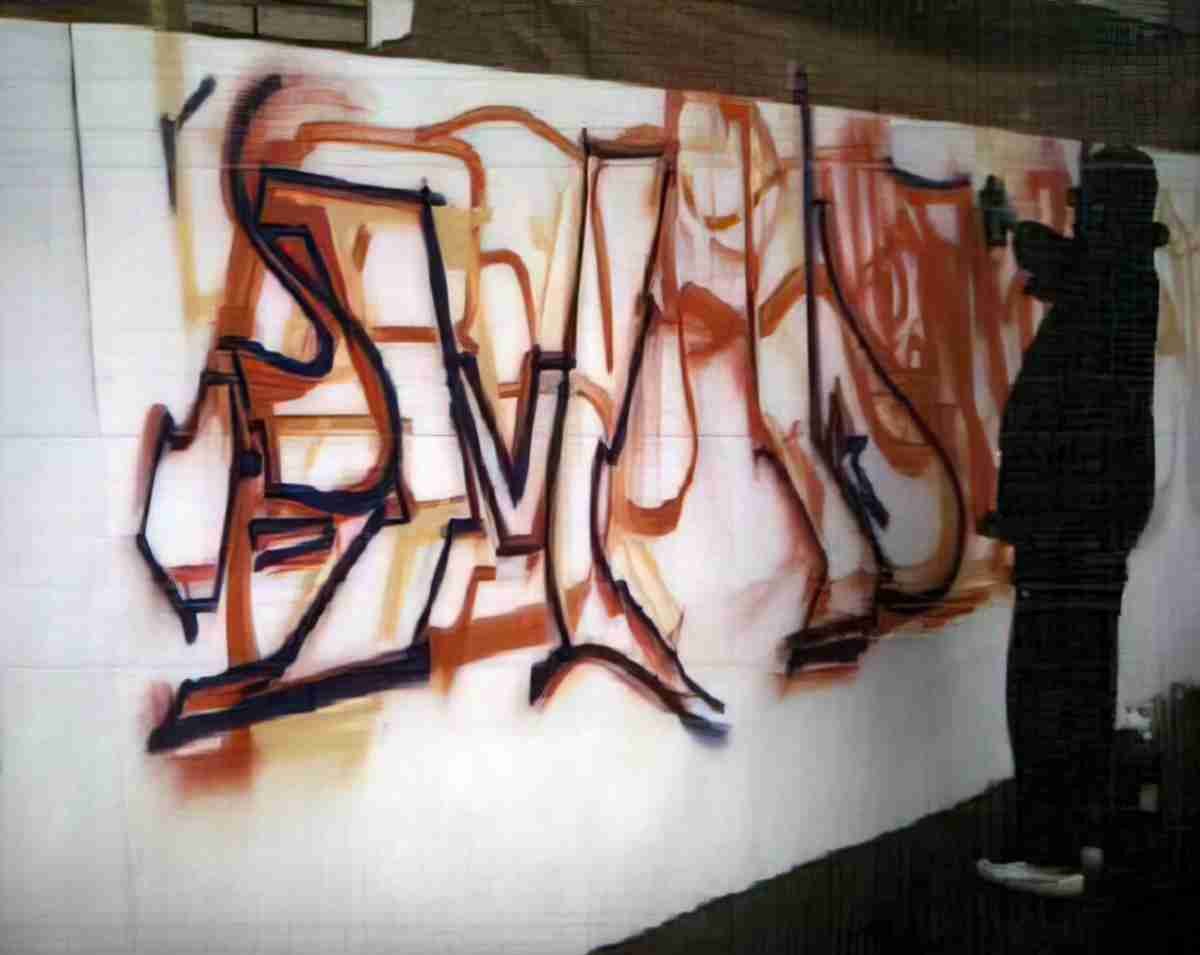 Street Art 2709 2690 GRAFFITI A4 Photo Print