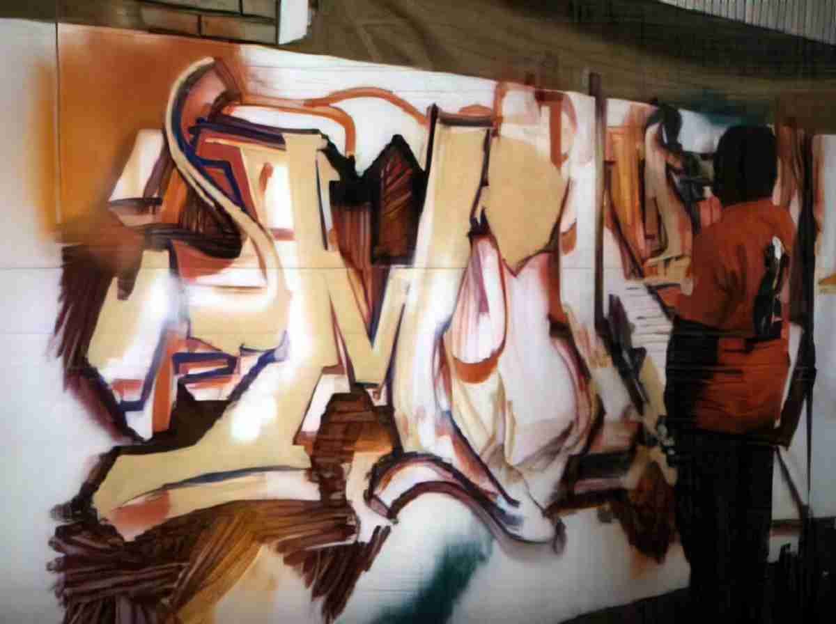 Street Art 2710 2691 GRAFFITI A4 Photo Print