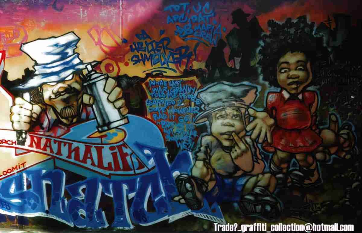Street Art 2711 2692 GRAFFITI A4 Photo Print