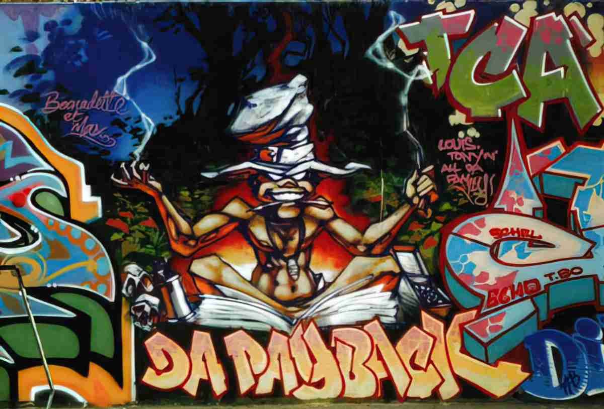 Street Art 2712 2693 GRAFFITI A4 Photo Print