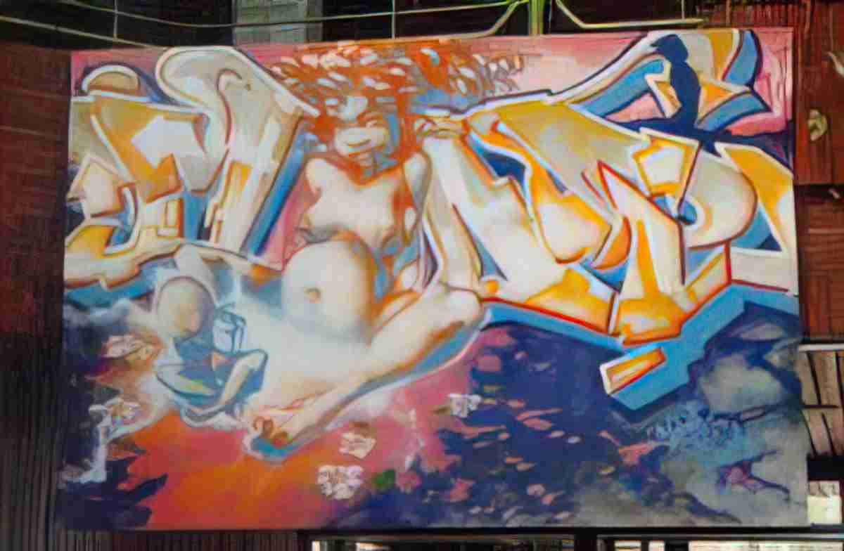 Street Art 2713 2694 GRAFFITI A4 Photo Print