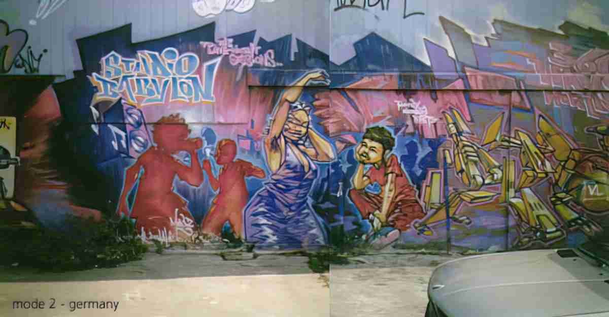Street Art 2714 2695 GRAFFITI A4 Photo Print