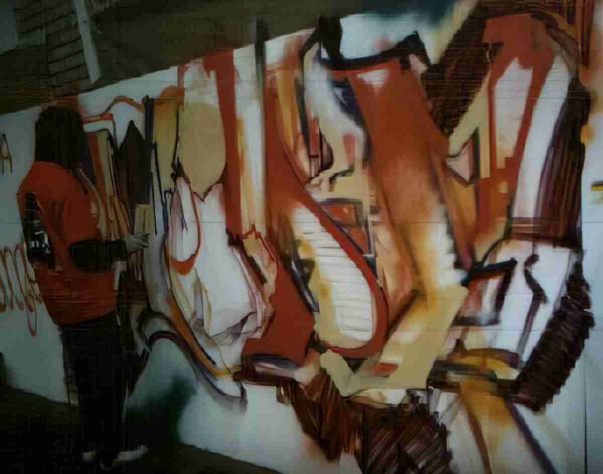 Street Art 2715 2696 GRAFFITI A4 Photo Print