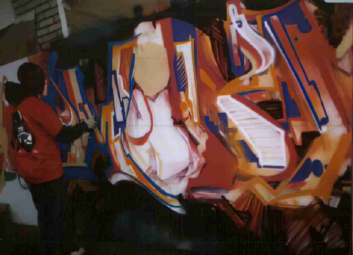 Street Art 2717 2698 GRAFFITI A4 Photo Print
