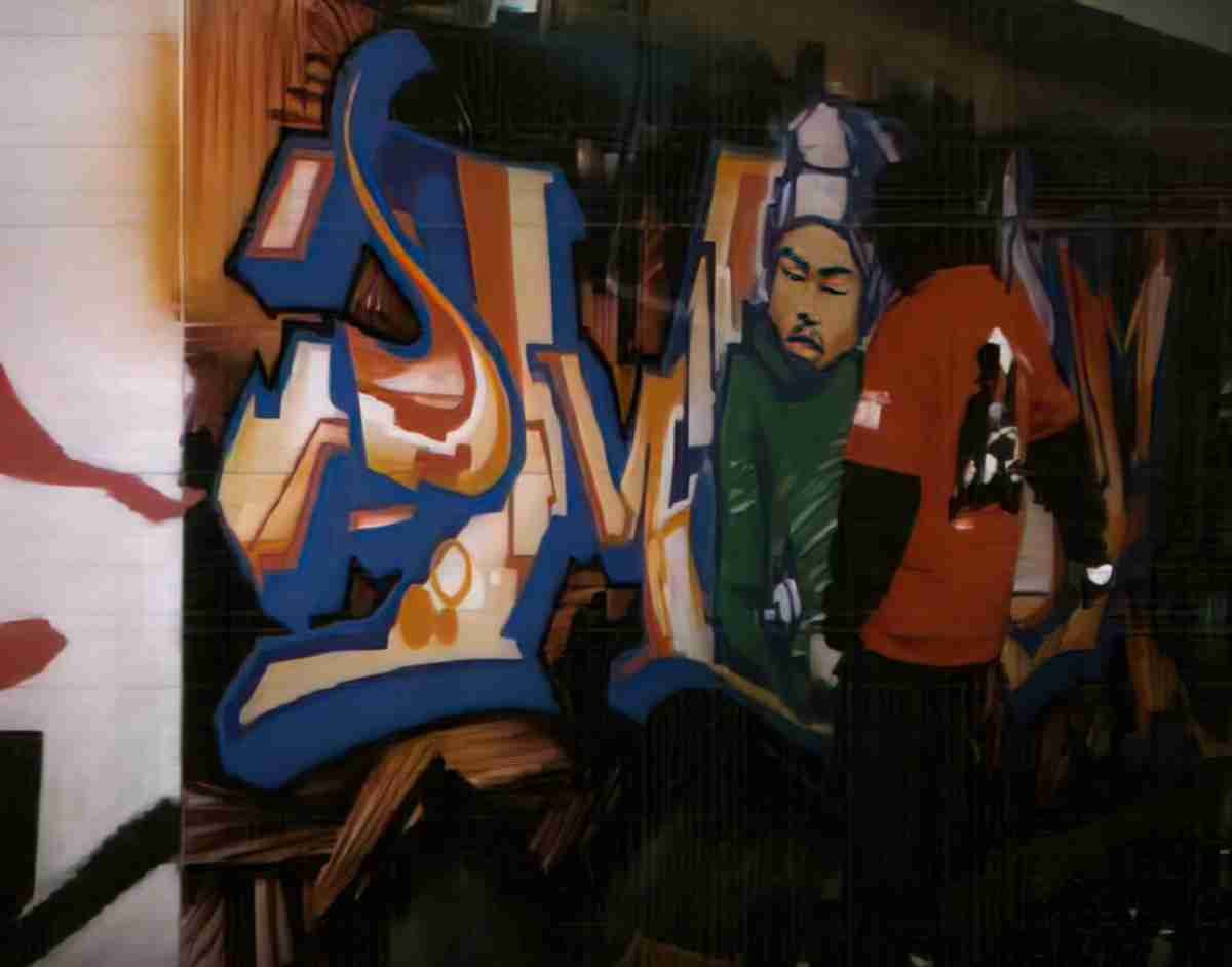 Street Art 2720 2701 GRAFFITI A4 Photo Print