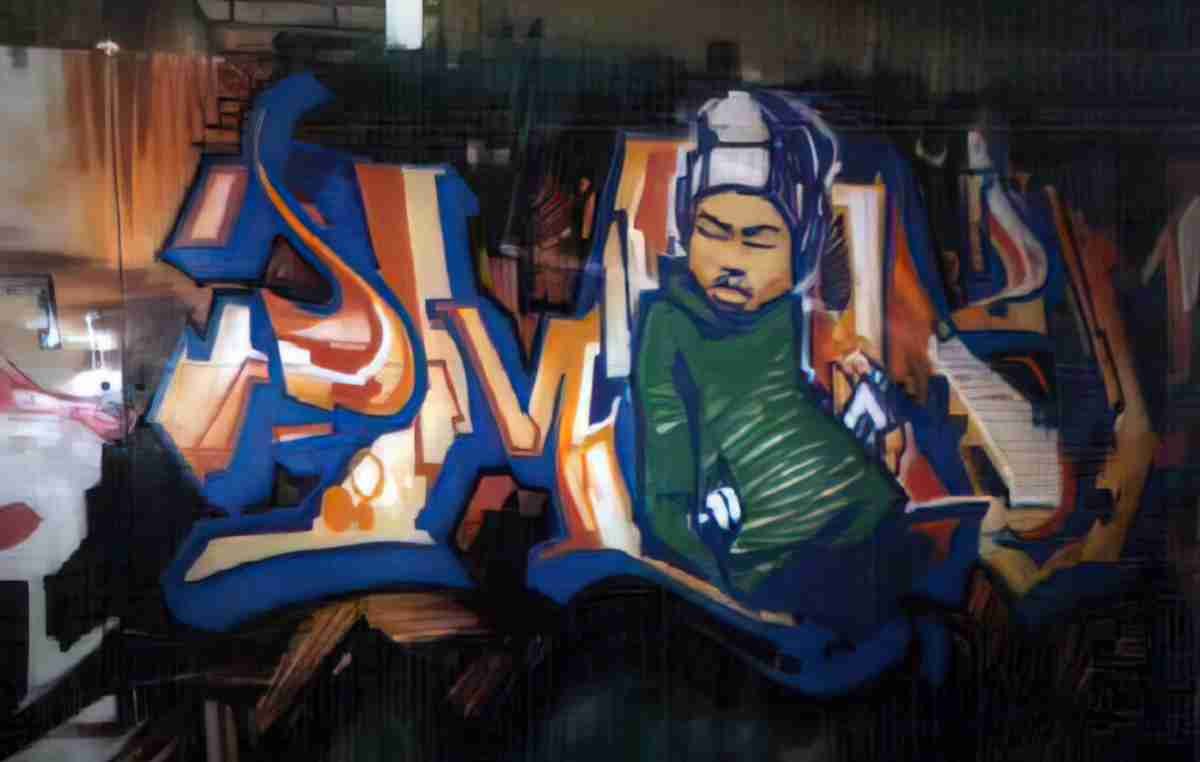 Street Art 2721 2702 GRAFFITI A4 Photo Print