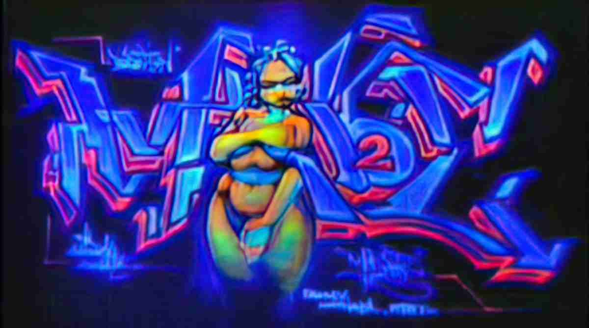 Street Art 2727 2708 GRAFFITI A4 Photo Print
