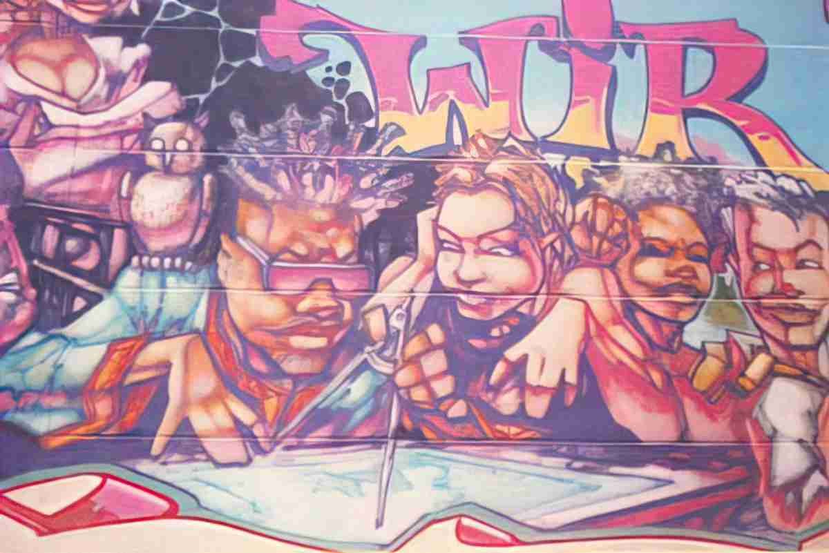 Street Art 2741 2722 GRAFFITI A4 Photo Print