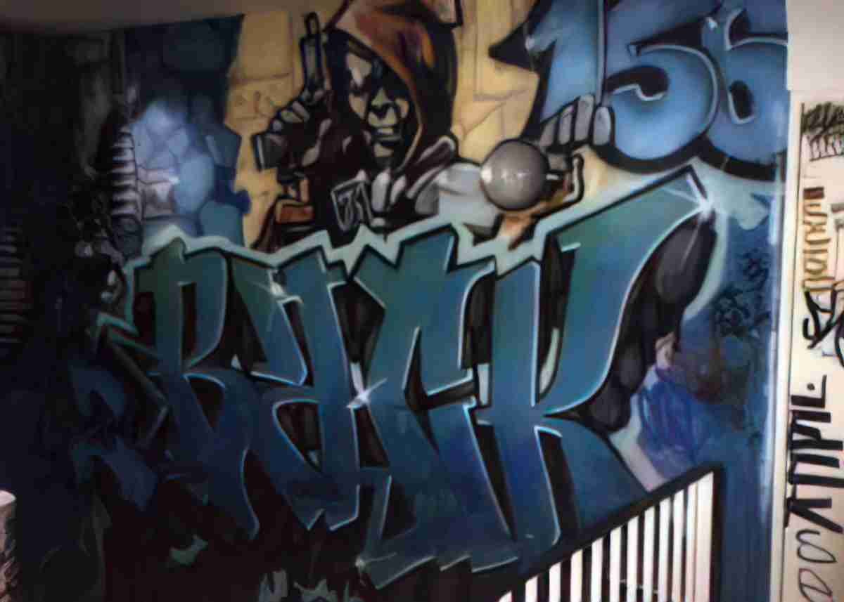 Street Art 2746 2727 GRAFFITI A4 Photo Print