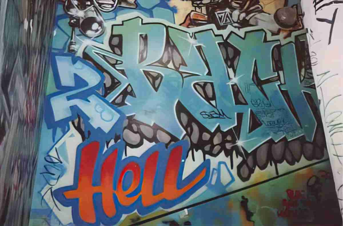 Street Art 2748 2729 GRAFFITI A4 Photo Print