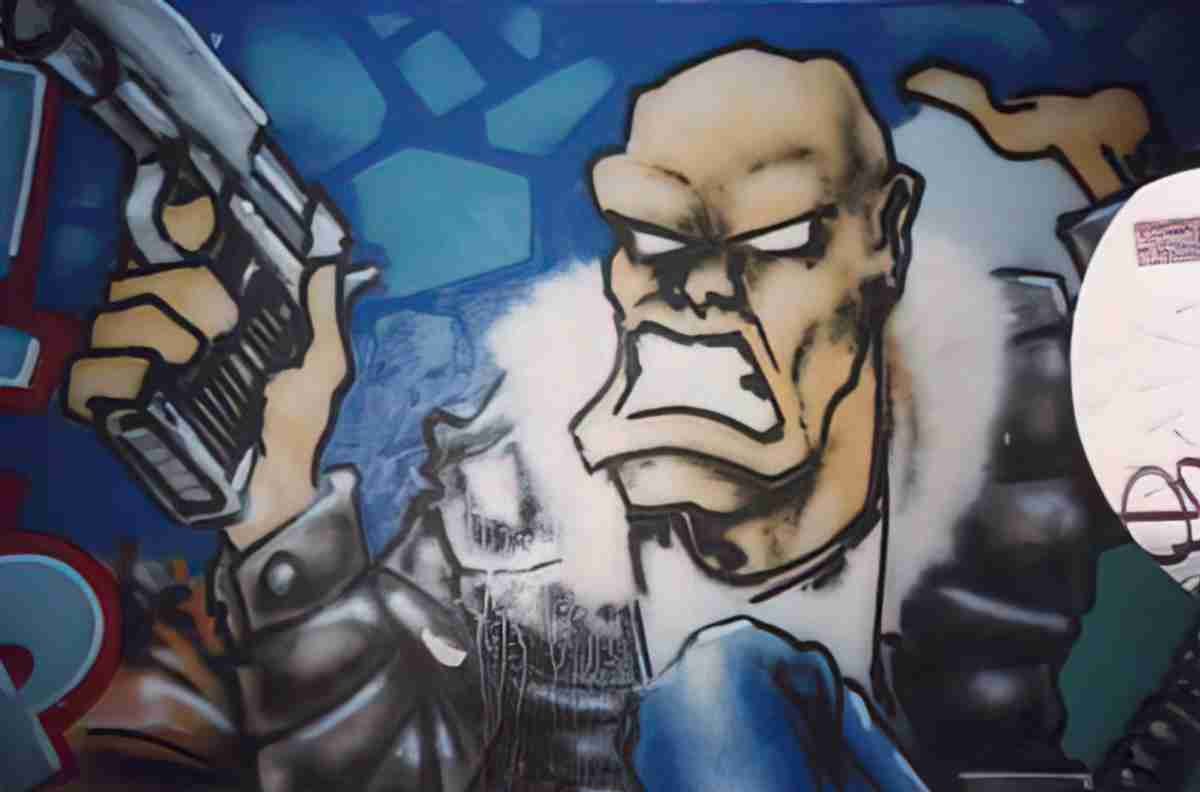Street Art 2749 2730 GRAFFITI A4 Photo Print