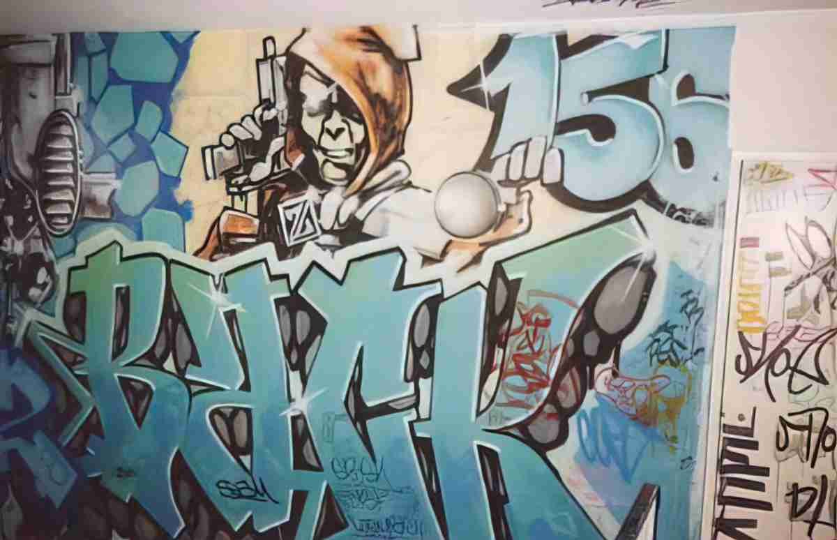 Street Art 2750 2731 GRAFFITI A4 Photo Print