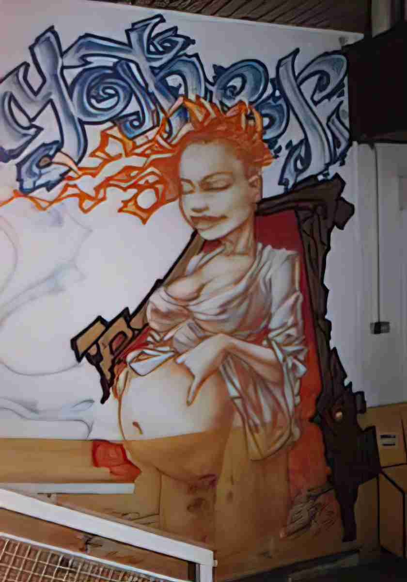 Street Art 2759 2740 GRAFFITI A4 Photo Print