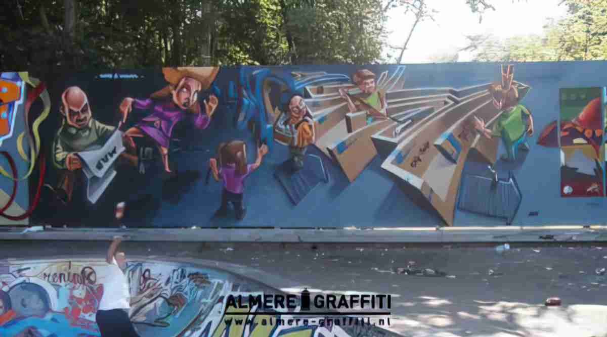 Street Art 2767 2748 GRAFFITI A4 Photo Print